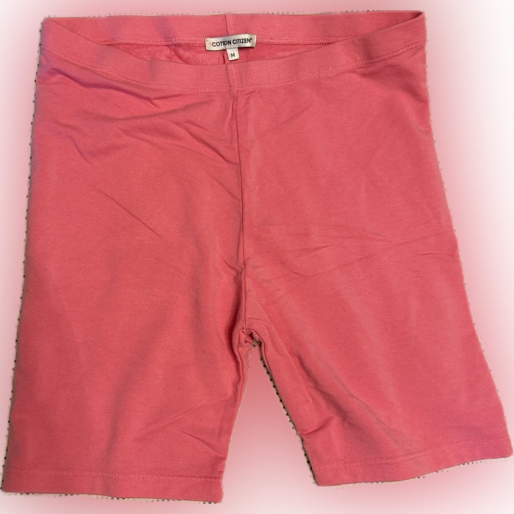 Cotton Citizen Pink Bike Shorts M $155 NWT - Picture 2 of 2